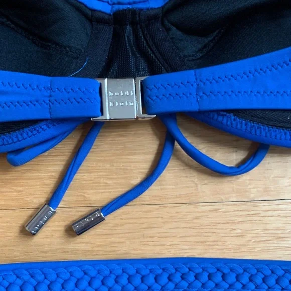 Heidi Klein Blue Bikini Set 1 - Picture 3 of 5